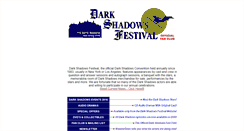 Desktop Screenshot of darkshadowsfestival.com